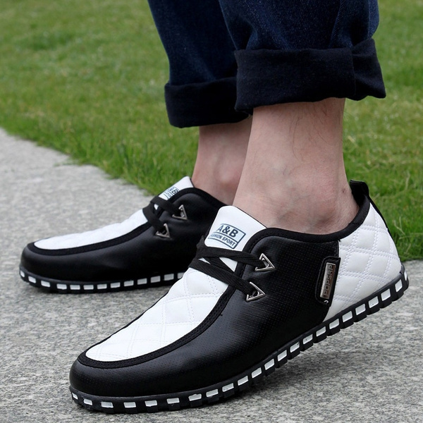 visitante parrilla Ingenieros 2015 nueva moda coreana ocio hombres primavera zapatos de hombre calzado  otoño cuero de la PU hombres zapatos planos ocasionales respirables hombres  de pisos | Wish