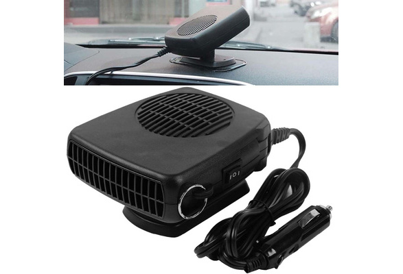 Portable 12 Volt Car Heater Heating Electric Travel Defroster Auto Vehicle  Fan