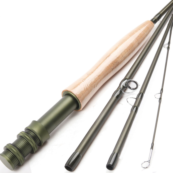 Maxcatch 5WT Fly Rod 9FT 4Pieces Fly Fishing Rod With Plastic Rod