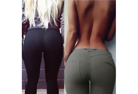 Sexy Women Butt Lift Jeans Booty Lifting Pants Colombian Style Slim Skinny  Leggings Trousers