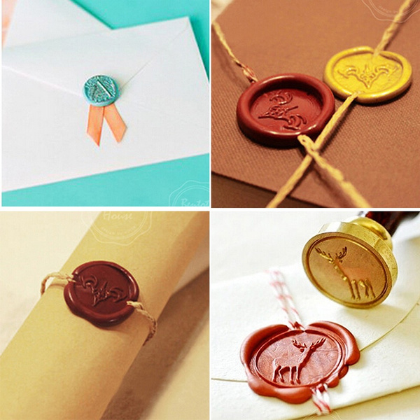 Traditional Colors Sealing Stamp Wax Stick For Melting Gun Wedding InvitatiBICA 