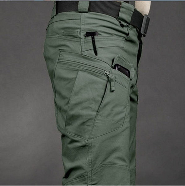 Mens SWAT Tactical Cargo Pants With 