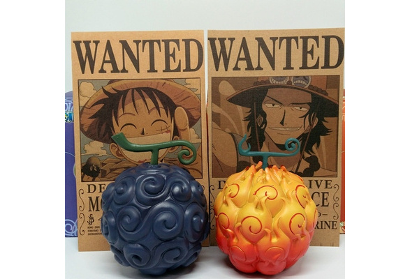 Anime Manga Devil Fruit Ace FlameFlame Fruit Luffy GumGum Fruit PVC Figure  Toys Exquisite Gift 230511 From 13,42 €