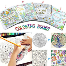 Educational, coloring, Puzzle, bookpainting