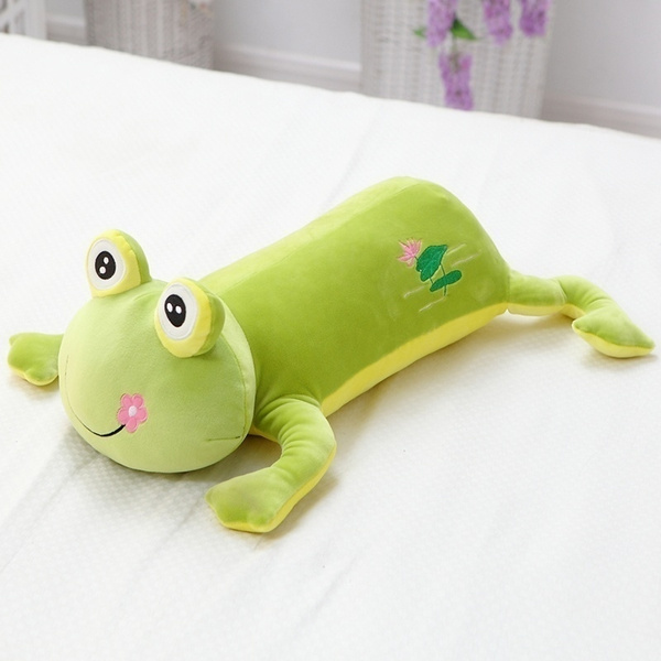 Children Plush Toy Green Big Eyes Frog Baby Kids Stuffed For