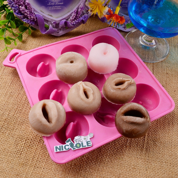 15 Bum Sexy Ice Mold Silicone Tray Chocolate Ice Cube Jelly Fun