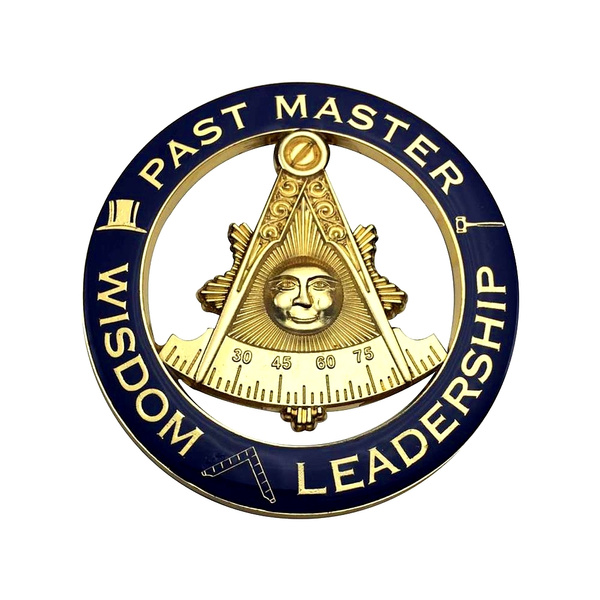 Past master Masonic Decal