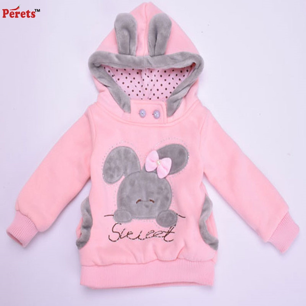 New Fashion Hoodie Children Sweatshirt for Girls Cute Cartoon