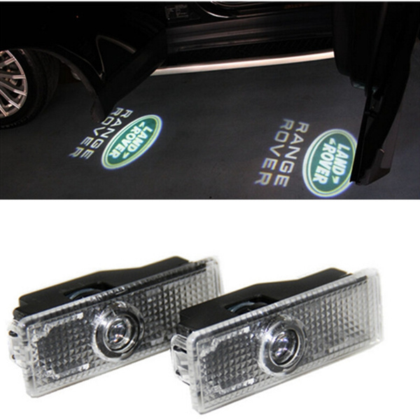 4pcs Fit for Land Rover Freelander discovery4 Evoque Car Door Projector Welcome Courtesy Shadow Logo Light