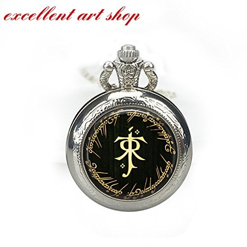 Lord of The Rings Necklace Pendant Watch