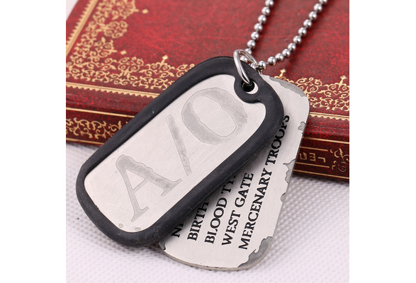 Gangsta dog tags clearance custom