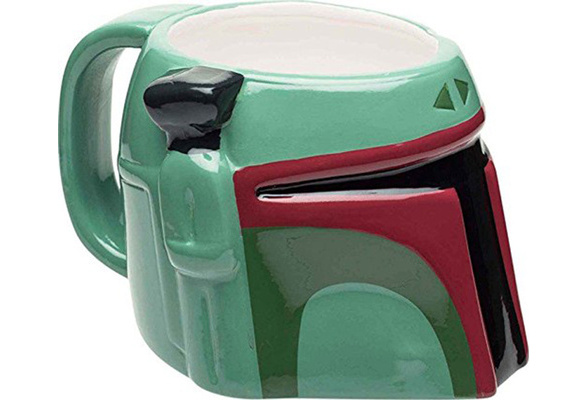Star Wars Boba Fett Sculpted Ceramic Mug
