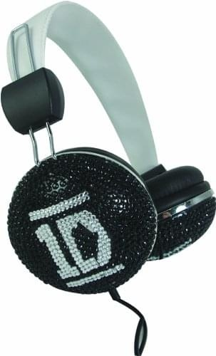 One Direction Blinged Out Rhinestone Headphones