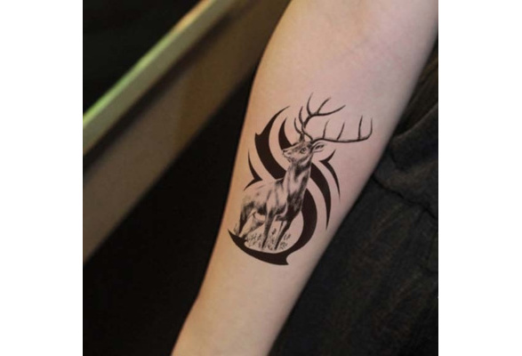 Ancient Stag Tattoo, Ancient Siberian Stag, Deer, Buck