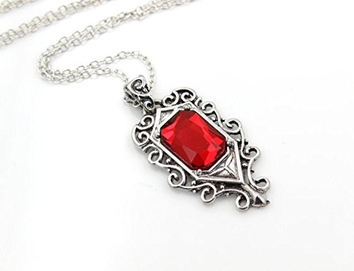 Gothic deals ruby necklace