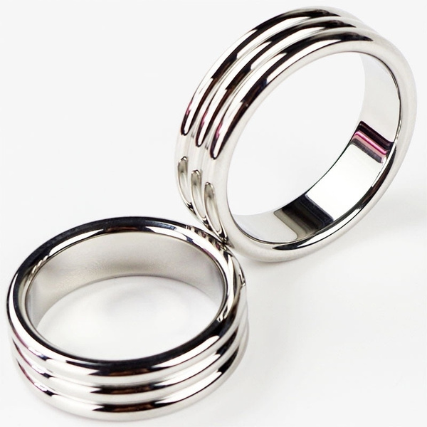 Stainless Steel Delay Ring Male Fun Delayed Metal Ring 40mm 45mm | Wish