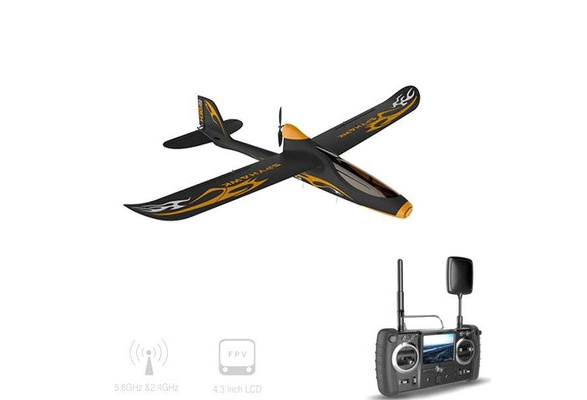 hubsan h301s spy hawk rc airplane with fpv