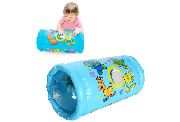 Baby Inflatable Toy baby roller jingle bell 