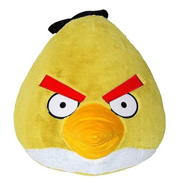 yellow angry bird plush