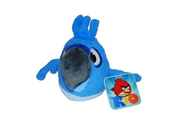 Angry Birds Rio 16 Deluxe Plush Blu Bird Wish Angry Birds Rio 16 Deluxe Plush Blu Bird Wish