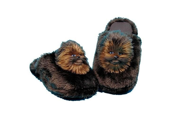 Chewbacca best sale slippers mens