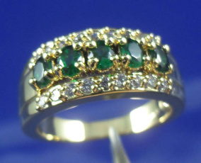 emeraldring, gold, Engagement Ring, Wedding