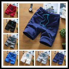 2017 New Fashion Men Beach Pants Male Summer Outdoor Casual Short Trouses Five Size Eight Color