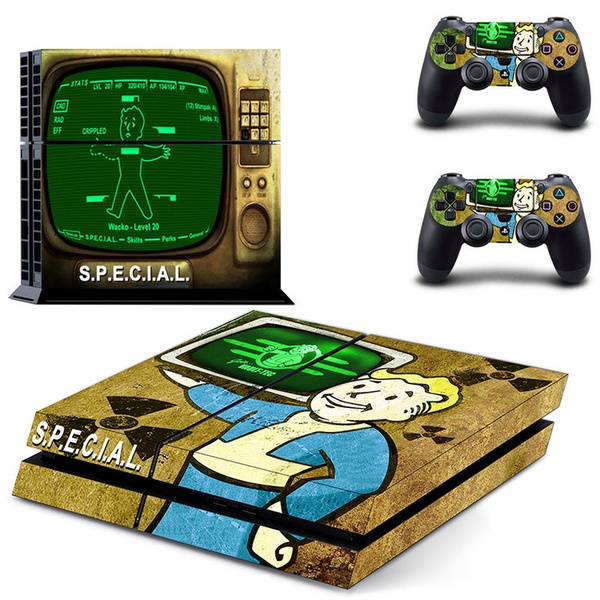 Fallout 4 For Sony Playstation 4 PS4 Skin Sticker Vinyl Stickers