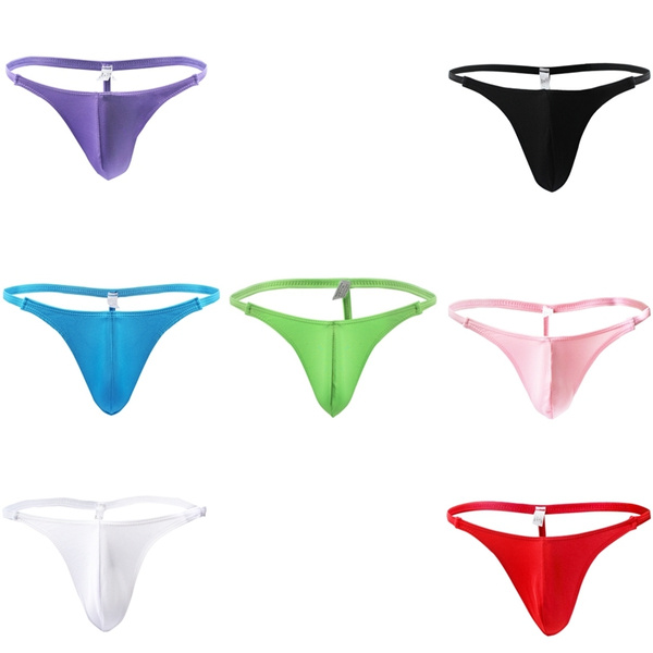 iEFiEL Sexy Men Stretchy G-string Low Waist Underpants Nightwear | Wish