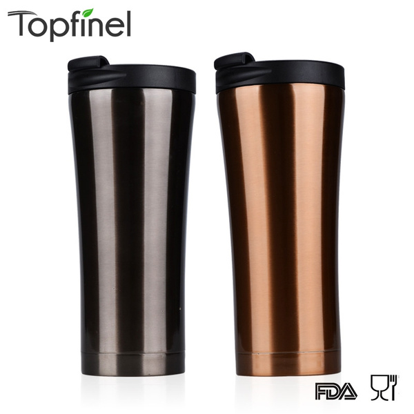 500ml stainless steel auto cup small thermos Vacuum Thermo flask termica  bottle travel coffee mug mini hot cold water garrafa