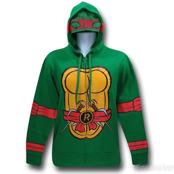 Ninja turtle clearance zip up hoodie