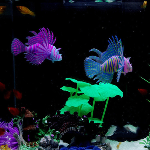 nerdy aquarium decorations