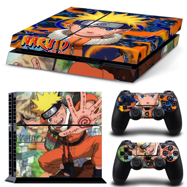 19 Ps4 Sticker Covers Decal For Playstation 4 Console Controller Skins Naruto Wish