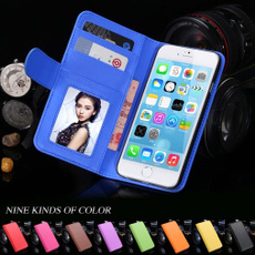 Luxury Flip Leather Stand Wallet Case For iPhone 6 6S / 6 6S Plus / 5 5S 5G SE 5C / 4S 4/7 7plus