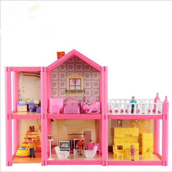 DIY Casa de Bonecas  Casinha de boneca barbie, Casa de bonecas