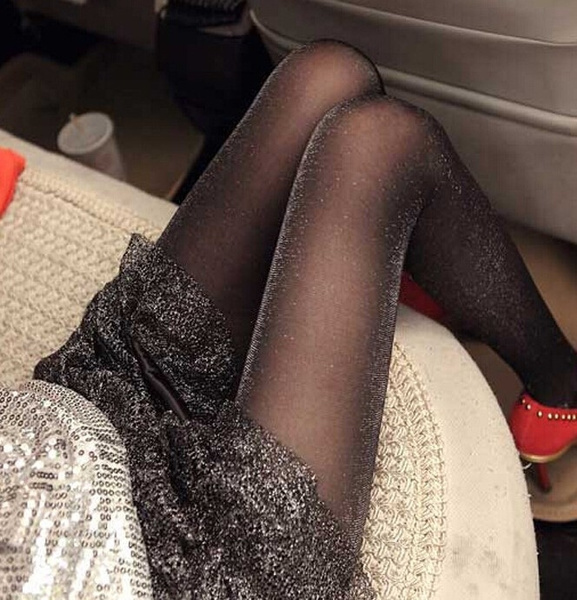 Glitter hosiery outlet