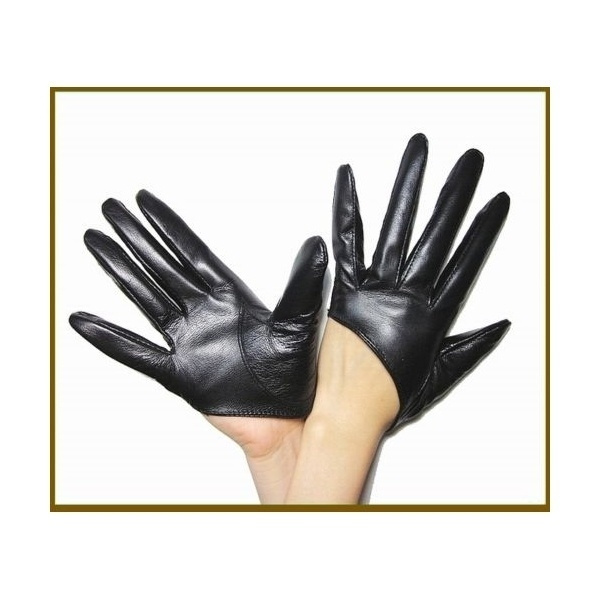 Half palm gloves sales leather