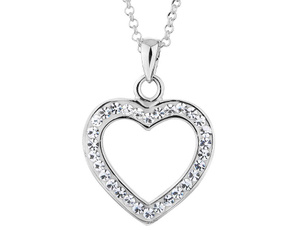 Heart, Pendant, Jewelry, Crystal