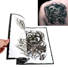 tattoo, a4paper, skull, Tattoo Supplies