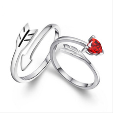 Couple Rings, Heart, Fashion, Jewelry