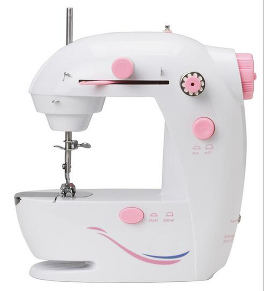 Multi Sewing Machine with Foot Pedal, Pink | Wish