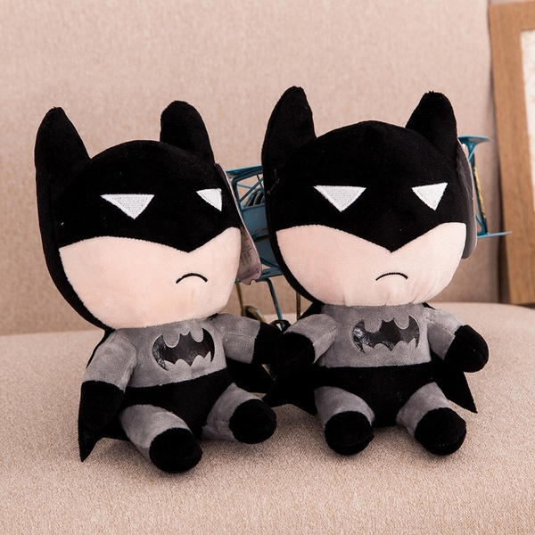 18CM Batman Plush Toys for Children Kids Baby Toy Lively Doll Batman Plush Toy