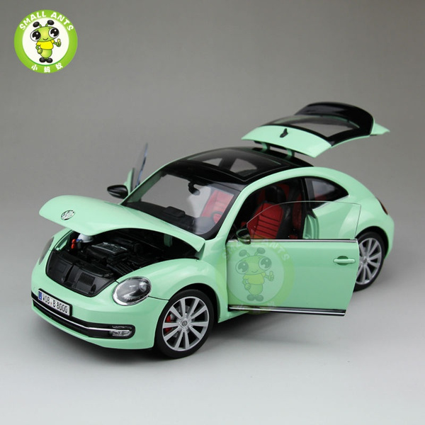 1:18 Scale VW Volkswagen,New Beetle,Diecast Car Model Welly 18042 Green for  collection gifts hobby