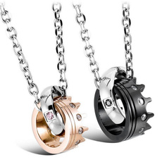 Stainless Steel, Love, Chain, titanium steel necklace
