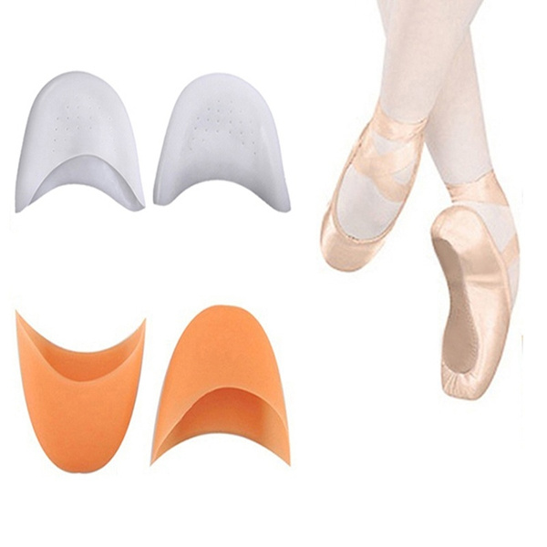 Women's Girl's Professional Soft Ballet Pointe Silicone Gel Toe Dance