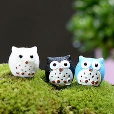 Owl, Garden, bonsaidecoration, Dollhouse