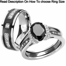 Steel, Stainless Steel, Jewelry, Engagement Ring