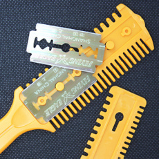 Magic Blade Comb Barber Scissor Hair Cut Styling Razor Hairdressing Tool 1PC International