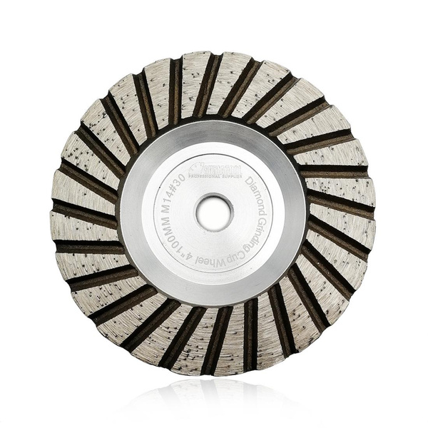 SHDIATOOL Diameter 100mm grinding wheel for granite concrete 4inch Grit