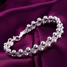 Sterling, Fashion, Chain, Bracelet